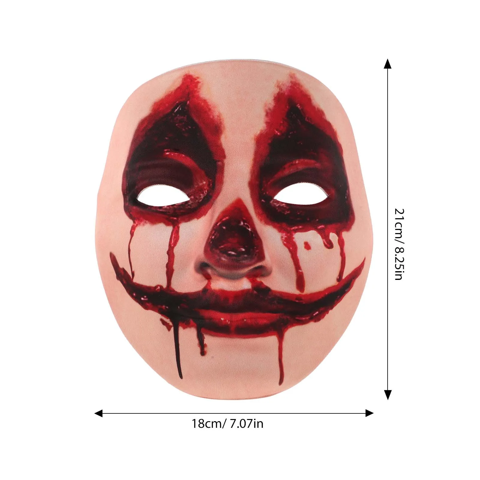 Halloween blutige Maske gruseliger Horror realistische Braut gruselig Cosplay Kostüm Zubehör Frauen Mädchen Maskerade Party