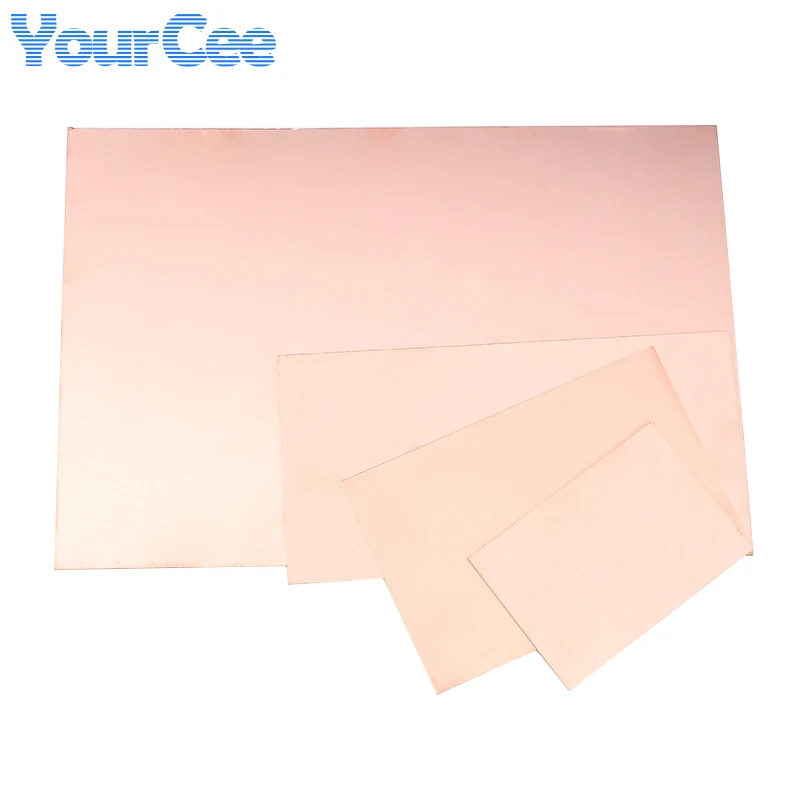 Bakelite Single Sided PCB 20*30CM 15*20 12*18 10*20 10*15 7*10 5*10CM Epoxy Copper Clad Plate Laminate Laminating DIY Electronic