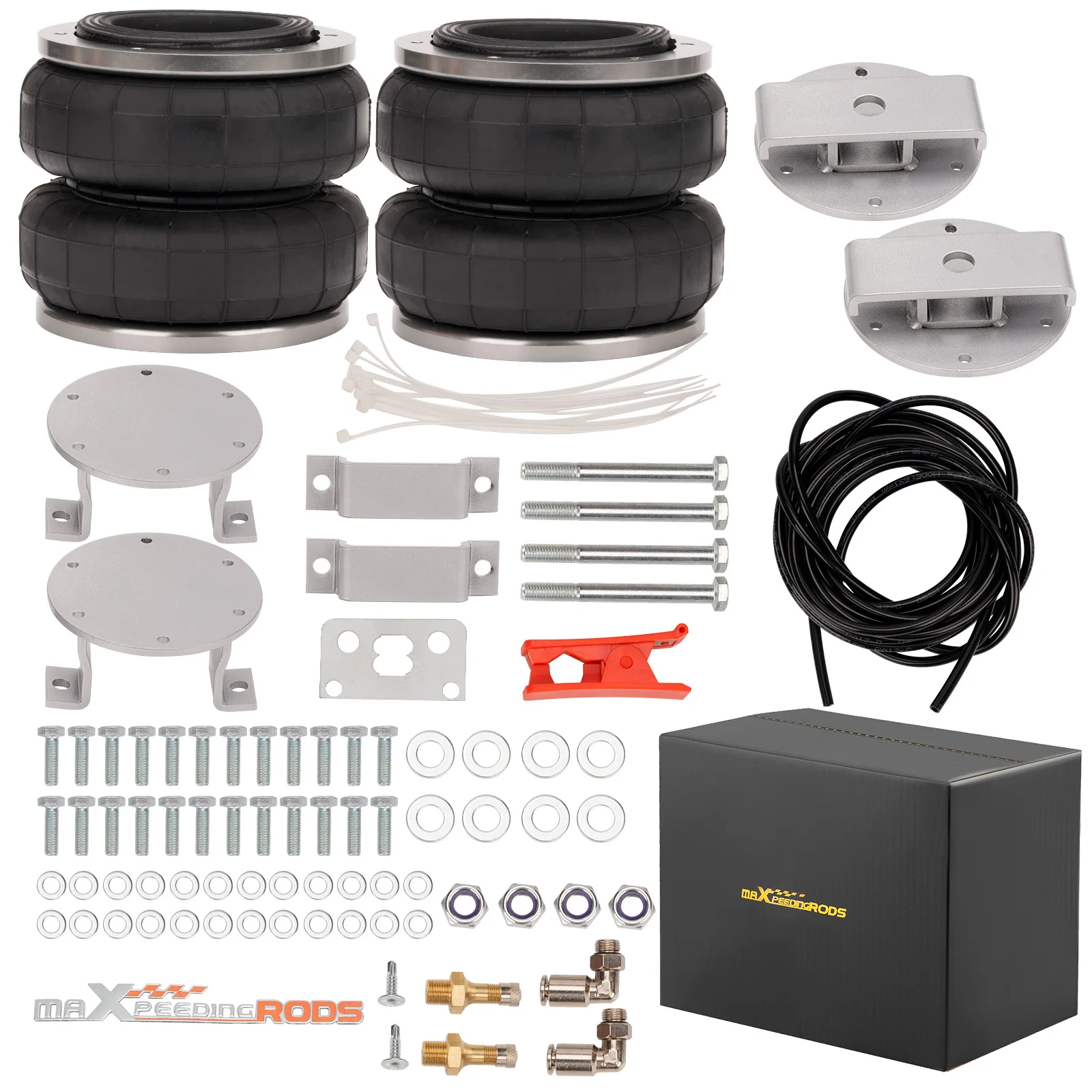Rear Air Suspension Bag Load Tow Assist Kit For Toyota Hilux 2005-2015 view 2