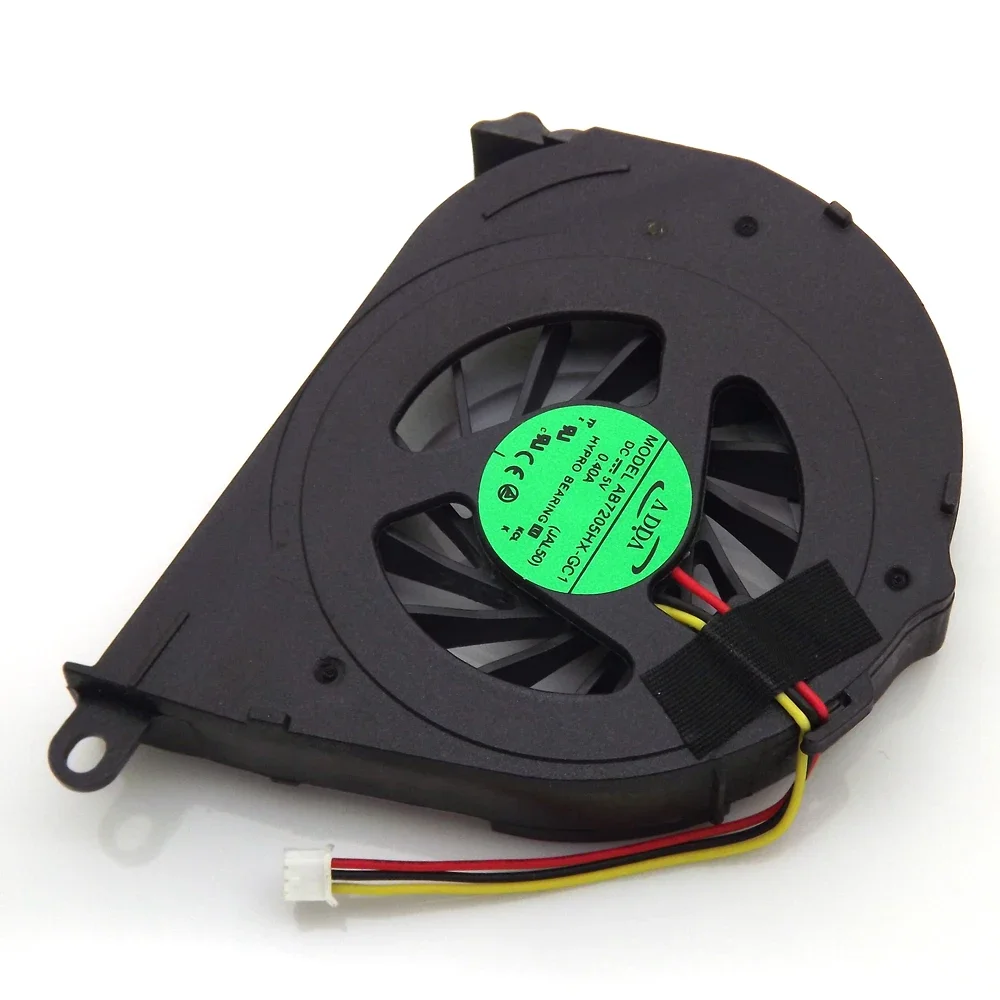 New AB7205HX-GC1 DC5V 0.4A Fan For Toshiba Satellite L650 L650D L655 L655D L650-02D CPU Cooler Cooling Fan