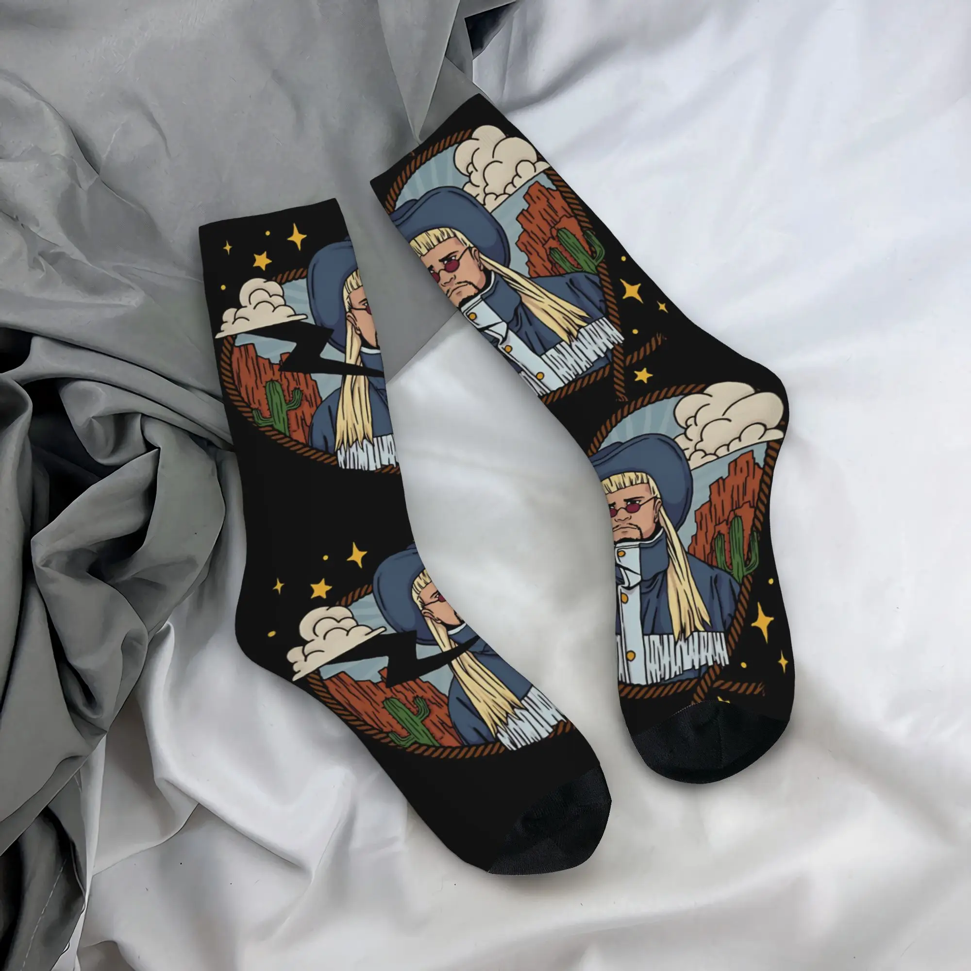 Oliver Tree American Rapper Socks Men Women Polyester Funny Happy  Socks Harajuku Spring Summer Autumn Winter Middle Tube Socks