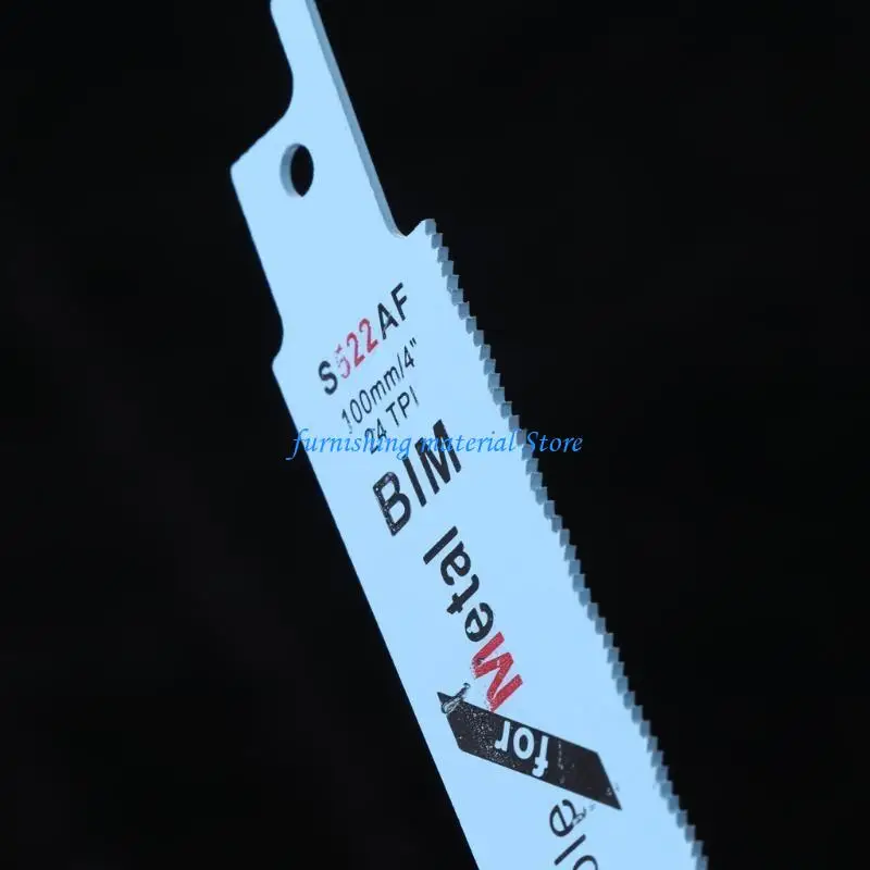 

Y5GD 5 шт. S522AF 100 мм 4 дюйма BIM набор сабельных пильных полотен гибких по металлу