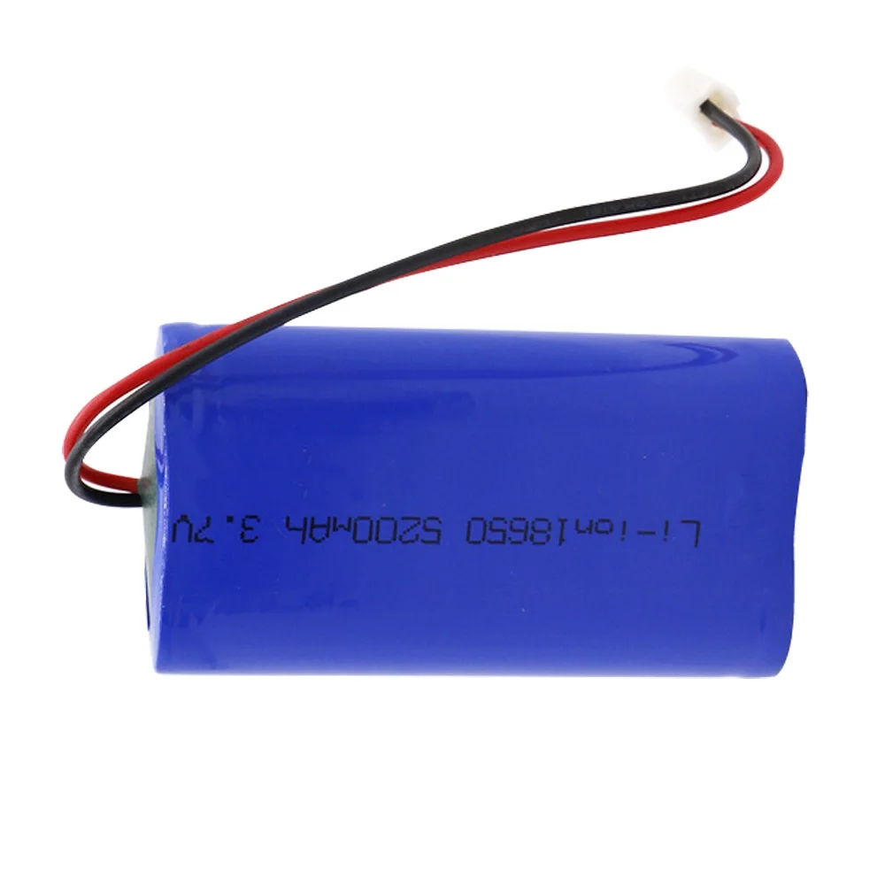 3.7V 5200mAh lipo battery 18650 with pack protection board for RC Toys Electric toy security facilities parts 3.7 V XH2.54 Plug