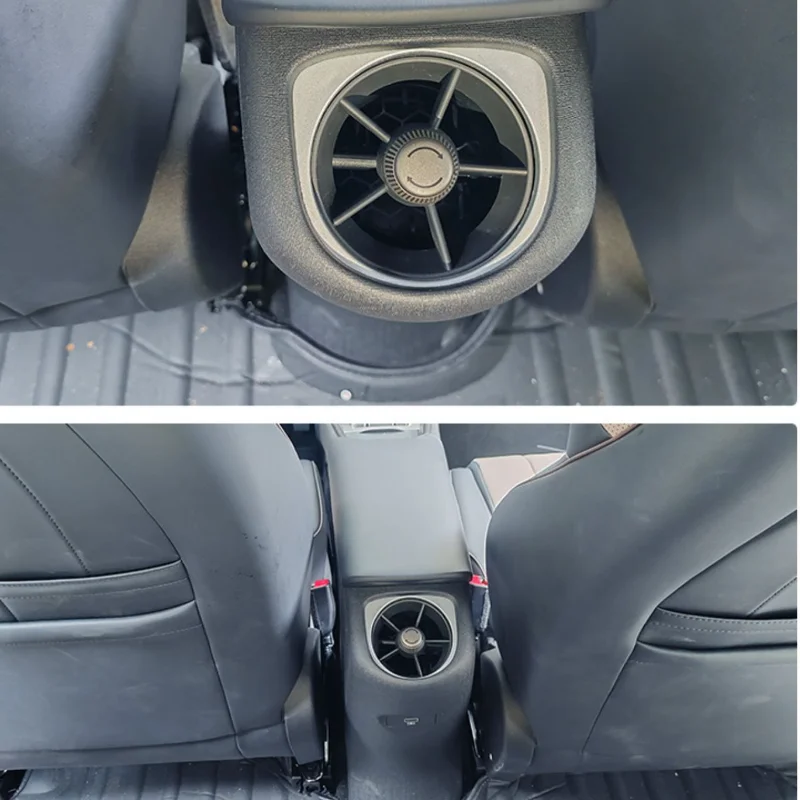 For BYD Dolphin 2021-2024 rear air conditioning vents interior special modification upgrade