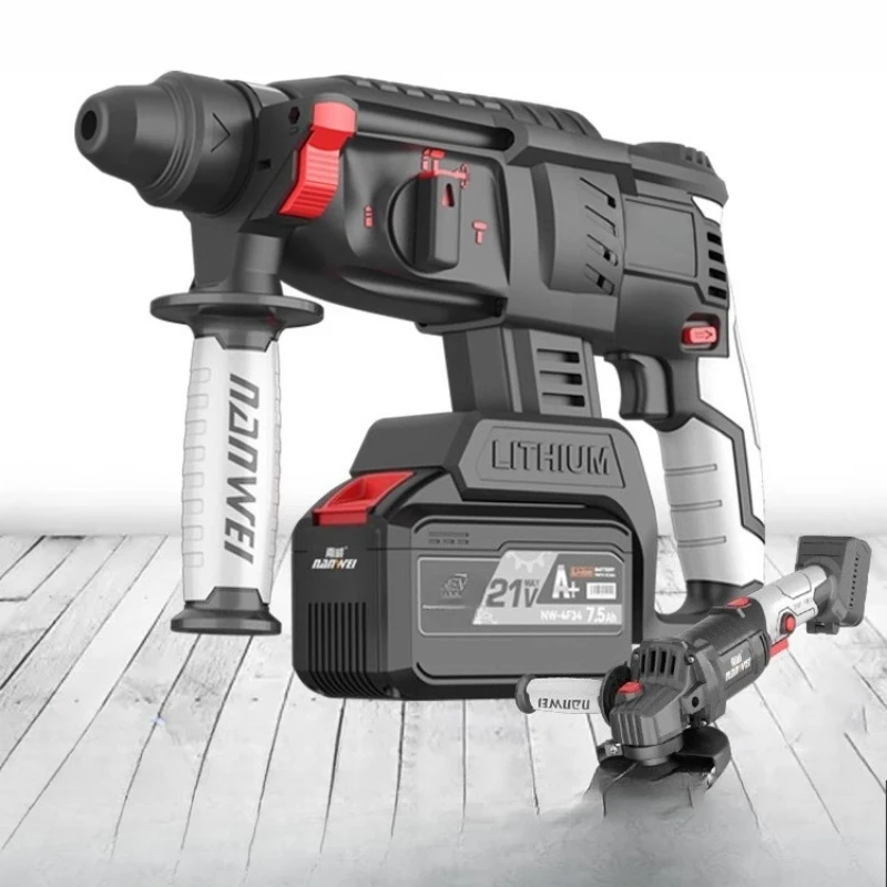 

Brushless rechargeable electric hammer electric pick high-power heavy-duty concrete multi-functional three-purpose lithium