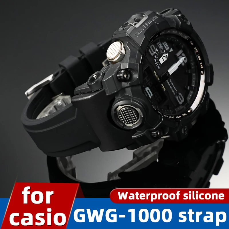 for Casio G-SHOCK Mudmaster GWG-1000/GB Series Replacement Strap|Custom Special Interface | Outdoor Durable Resin Silicone Band