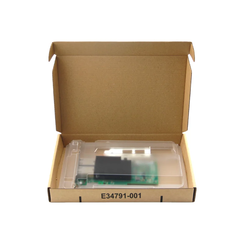 X550-T2 10Gb/s PCIe3.0 x4 การ์ดแลนแบบคู่พอร์ต RJ45 ชิปเซ็ตอินเทล X550 รองรับเครือข่ายอีเธอร์เน็ต 10, 5, 2.5, 1Gb
