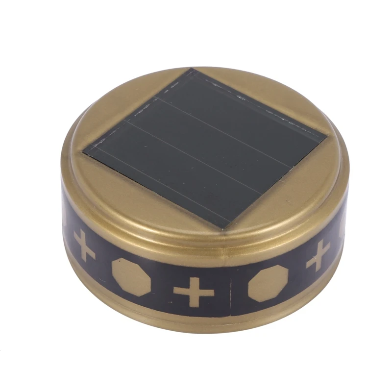Vela de sepultura branca TKOH para luzes solares de sepultura de cemitério com iluminação LED luz de sepultura 5 unidades