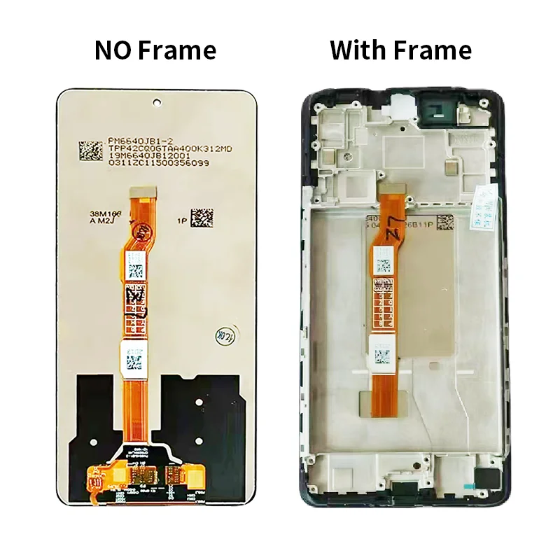 LCD Display For VIVO IQOO Z8 LCD Display Touch Screen Digitizer Assembly For IQOO Z7 Z7X Z7XM Z8 Z8X LCD Screen Replacement