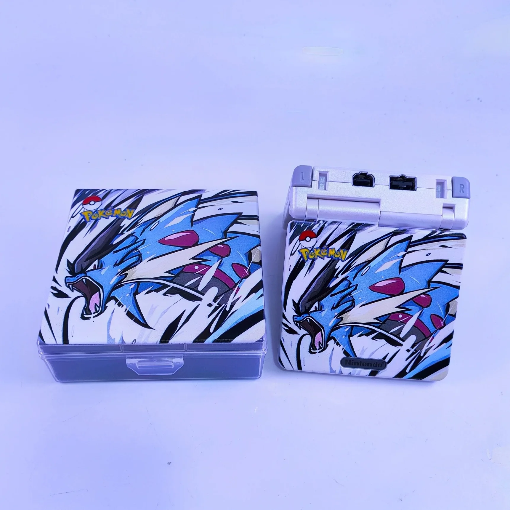Met Box Gba Sp-verpakking en Shell Set Gengar Limited Edition, compatibel met Ips-scherm, Limited Edition speelgoedgeschenken