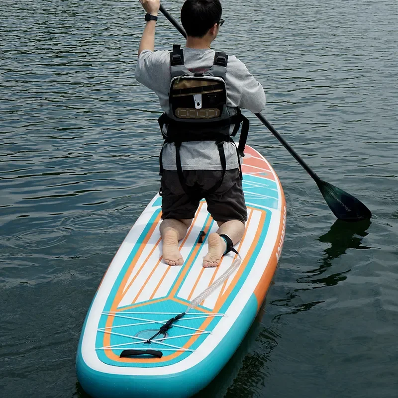 Portable Inflatable Stand Up Paddle Board SUP Waterproof Buoyancy Surfboard for Adults and Kids Outdoor Water Sports