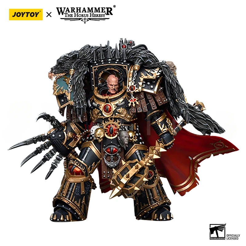 En Stock 1/18 figura de acción JOYTOY hijo de la herenía de Horus Horus maestro de la guerra Primache de la cinquentah legión modelo de Anime