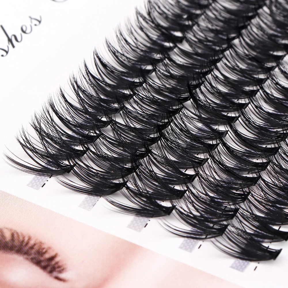 40/30D/20D/10D Mink Super Cluster Eyelash Extension Natural 3D Russian Volume Faux Eyelashes Individual Lashes Makeup Cilia Cili