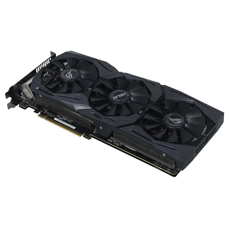 ASUS GeForce GTX 1080 8GB GDDR5X 256-bit PCIe 3.0 x16 16nm وحدة معالجة الرسومات لألعاب الكمبيوتر المكتبي