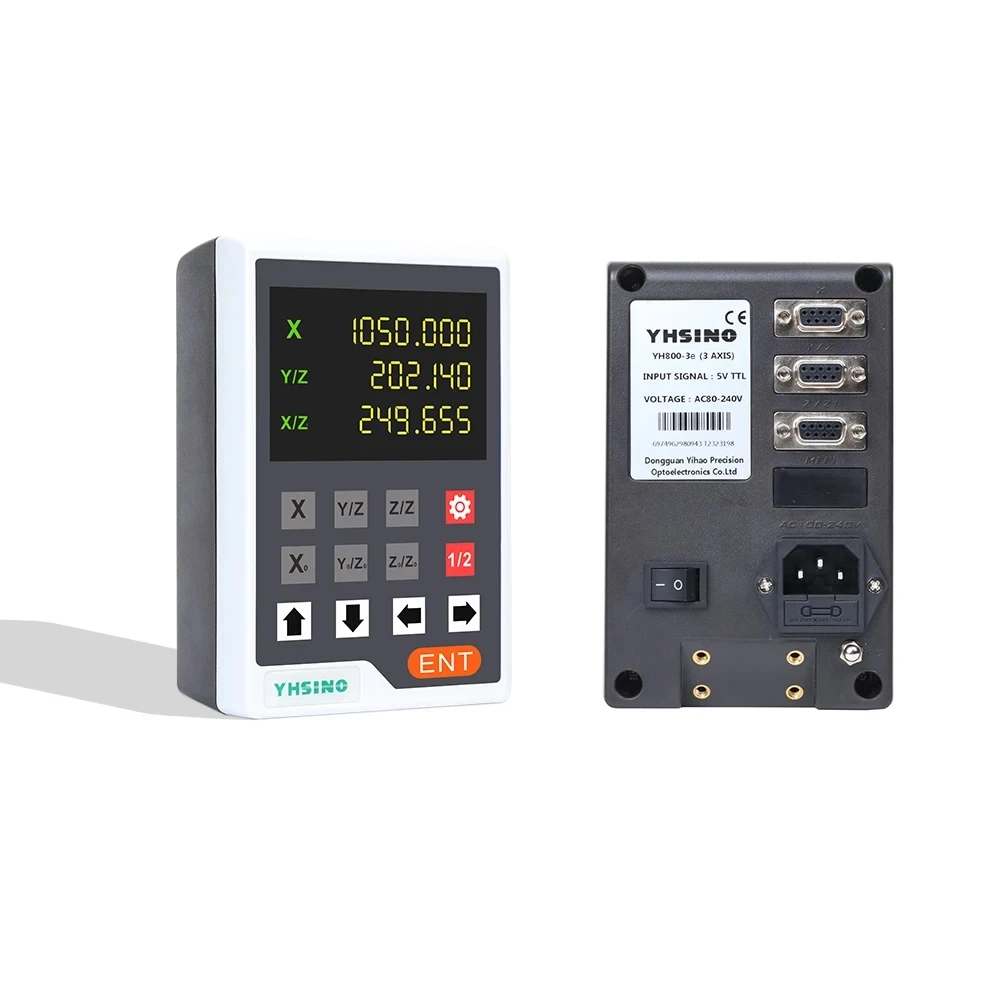 

Mini Digital Readout Dro Readout YH800-2E YH800-3E 2 Axis 3 Axis Screen TTL DB9 for Machines