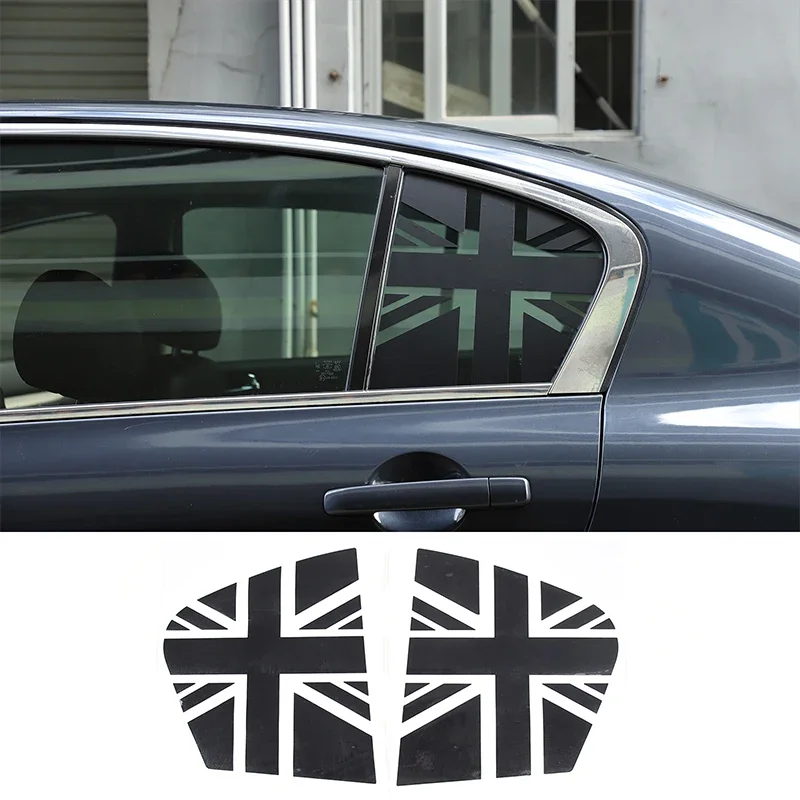 

For Infiniti G25 G27 G37 2007 2008 2009 2010 2012 2013 PVC Black Vinyl Decal Car Rear Window Glass Sticker Car Accessories