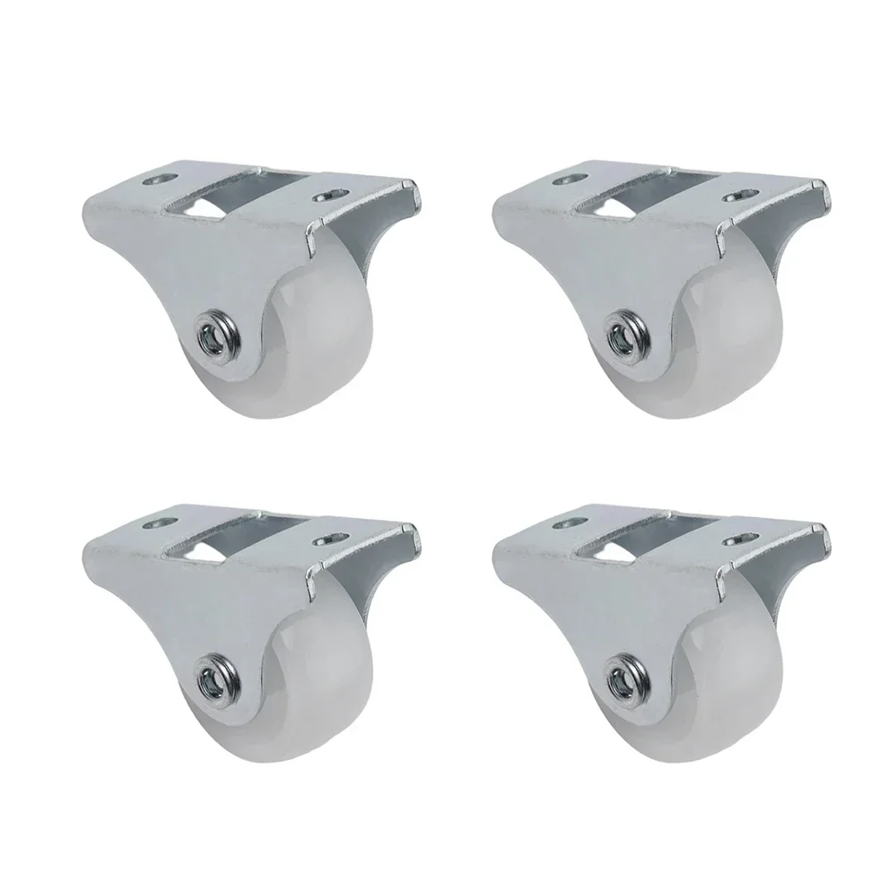 Guide Wheel Casters Replacement Caster Wheel 1inch 41 X 17 X 22mm Drawer Wheel Fixed Caster Fixtures Furniture