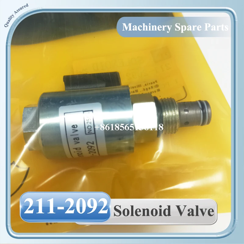 

High Quality Hydraulic Pump Solenoid Valve 211-2092 2112092 for 924G 924GZ 924H Excavator Main Pump