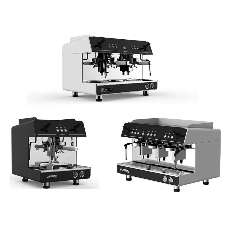 Professional Italy Commercial Commercial Triple Head 3 Group Barista Espresso Machine Cappuccino Coffee Maker Espresso Machine