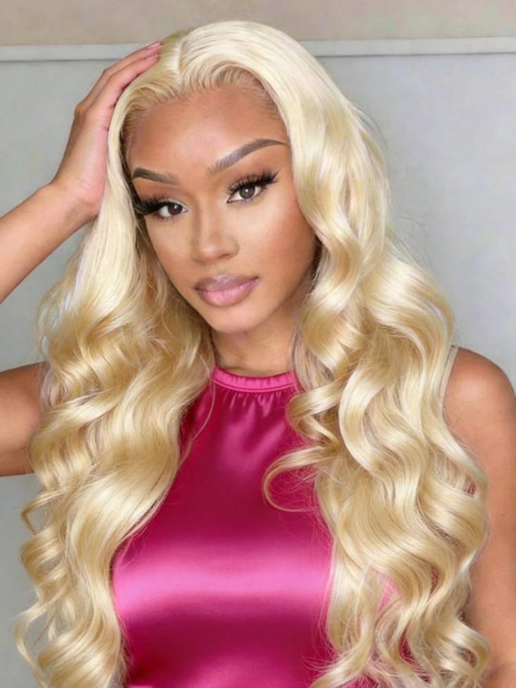 

Парик из натуральных волос 613 HD Lace Frontal Wig 13x6 Body Wave, бразильские волосы, плотность 250%, HD прозрачный, 13x4 Lace Full Front Wig для женщин
