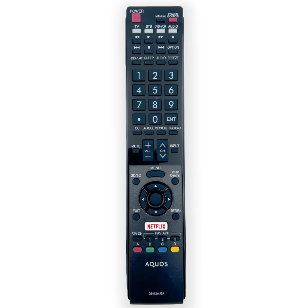 Mando a distancia original de reemplazo GB172WJSA para TV LED Sharp Aquos LC-60EQ30U, LC-60LE661U, LC-60LE660U, LC-60C6600U, LC-70LE660U, LC-80LE661U