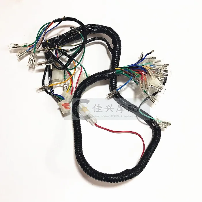 Line Assembly Foot Start 48C Electric Start Whole Line Cable  For Honda JIALING CD70 JH70 C70 CUB70