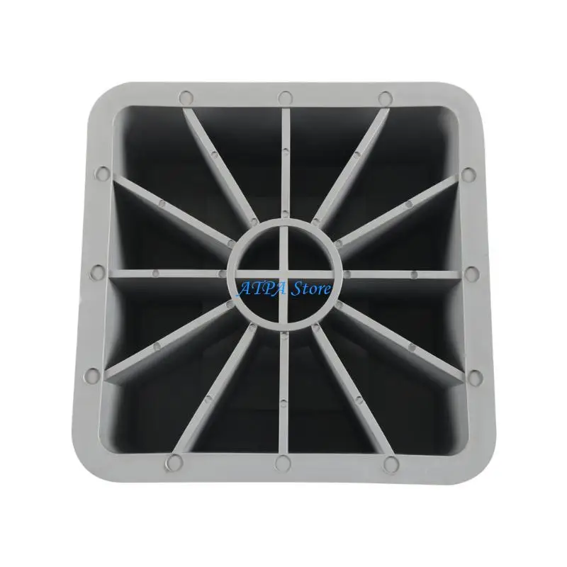 

U13C Non Slip Vehicle Jacks Support Pads Heavy Duty Rubber Leveling Blocks Heavy Duty Leveling Blocks for Parking Stability