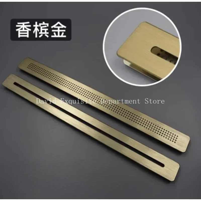 Aluminum Vent Grille Cover Vent Closet Shoes Air Conditioning Home Decoration Cover Perforated Plate Ventilatio Double Sided