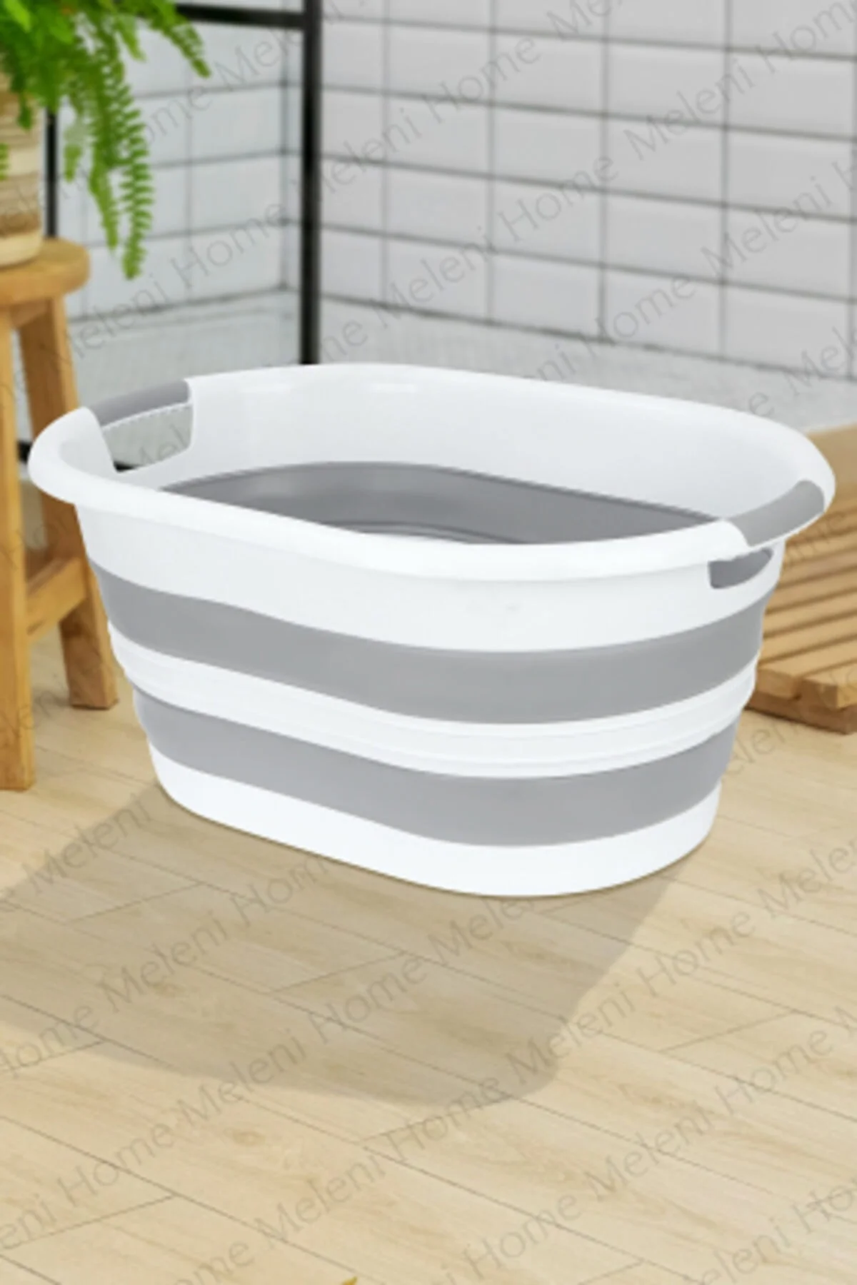 Foldable Silicone Laundry Basket Accordion Home Bathroom Organizer Storage Hamper Box Bucket Toy Folding Waterproof