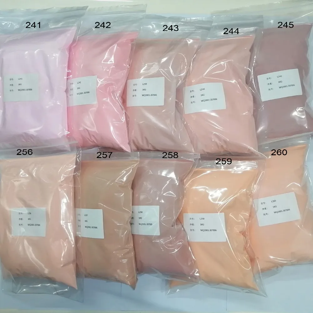 100g Nude proszek akrylowy do paznokci stały Dip / proszek akrylowy biały przezroczysty różowy pył do paznokci chromowany proszek do paznokci pigment do zanurzania
