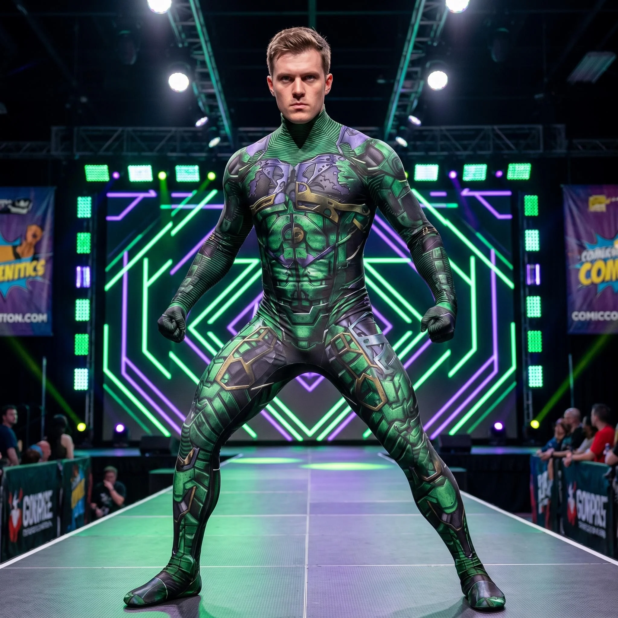 Disfraz de Duende Verde V2 para Hombre Adulto, Traje Zentai Impreso en 3D, Mono para Fiesta de Halloween