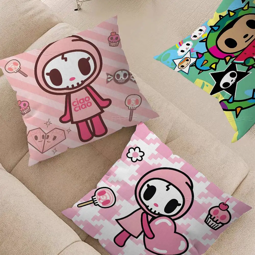 Fashion T-Tokidoki Personalized Pillow Cover Kids Bedroom Wild Party Decor Pillowcase kid Birthday shower Gift
