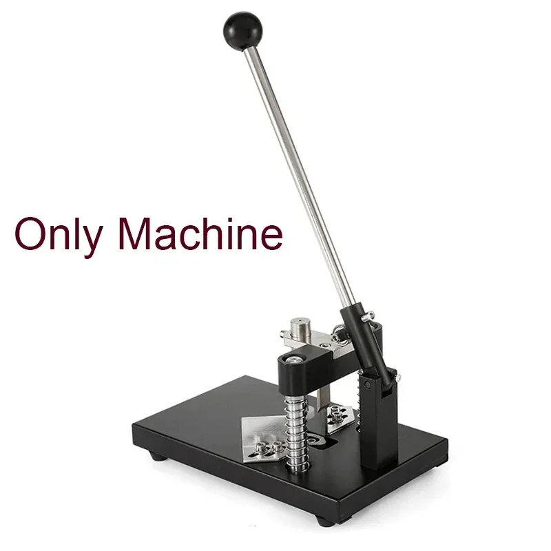 Metalen hoekrondermachine, zwaar uitgevoerd, 1,2”/30 mm dikte, handmatig snijden, filetmachine voor kantoor, bedrijf, fabriek, handgereedschap