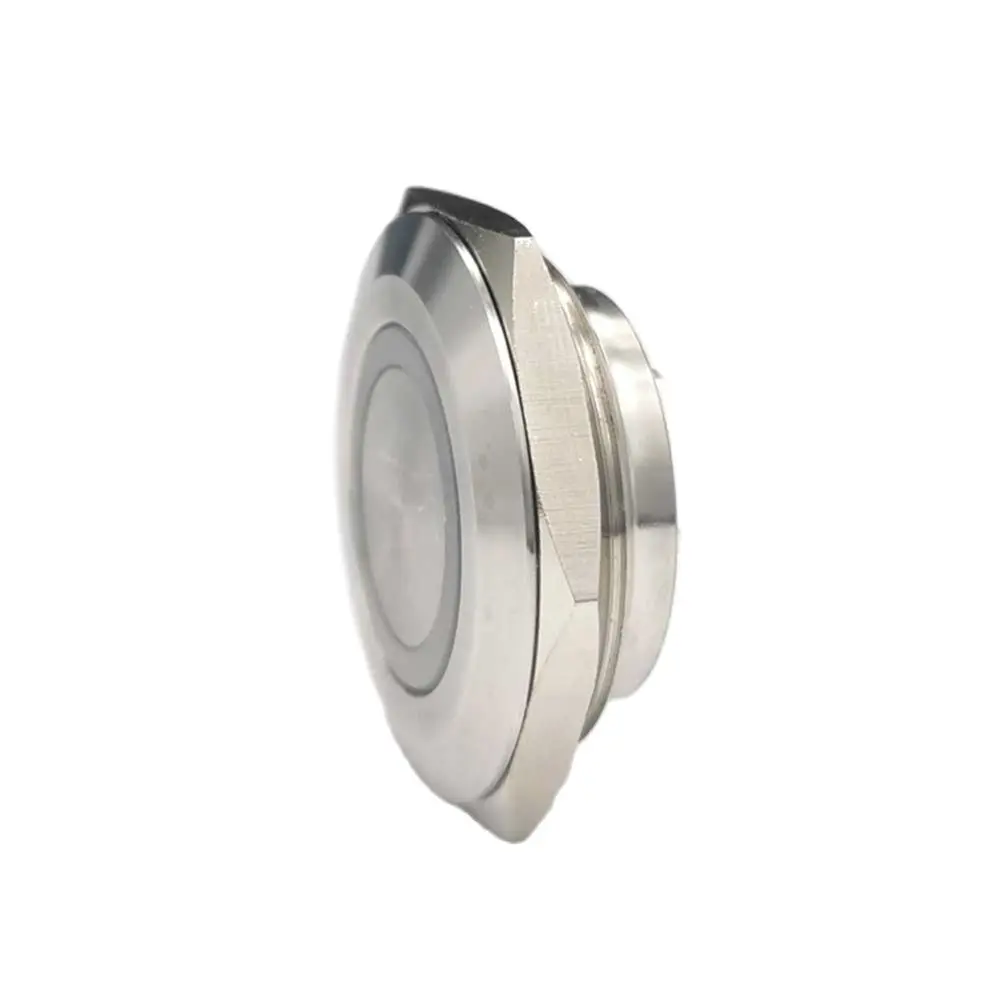 16mm 19mm 22mm 25mm 30mm Stainless Steel Push Button Switch Short-Throw Self-Reset Momentary LED Touch Elevator Button