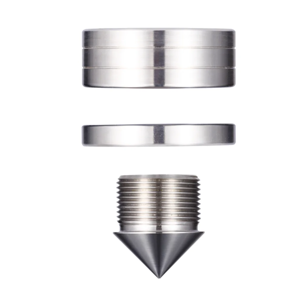 4Set HiFi Equipment Speaker CD Isolation Spike Stand Feet Base Speaker Feet  Solid Steel amplifter Nail