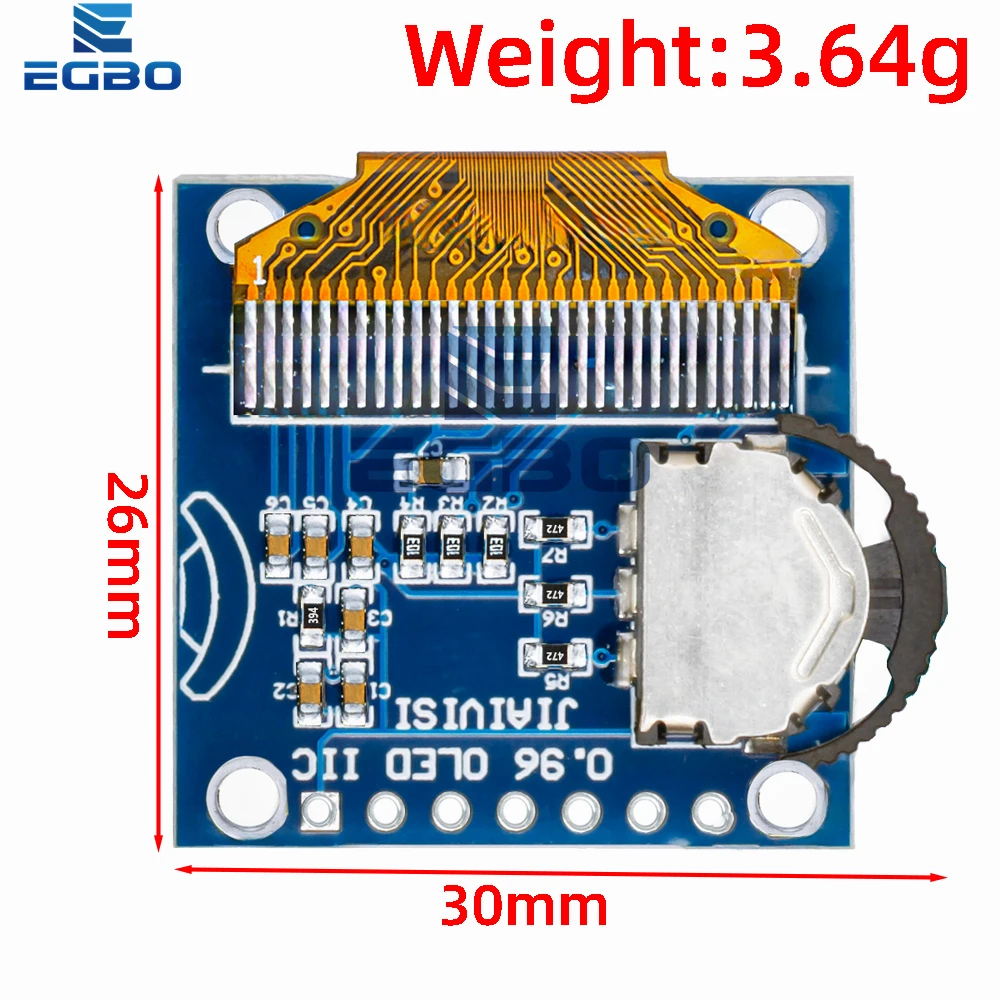 Módulo combinado SSD1315 con pantalla OLED de 0,96 pulgadas con codificador rotatorio y interruptor de dial de tres posiciones para Arduino