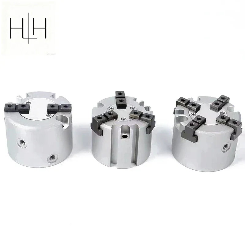HLH MHS2/MHS3/MHS4 Series Two-jaw Three-jaw Parallel Type Pneumatic Gripper Cylinder 16D 20D 25D 32D 40D 63D 80D 100D