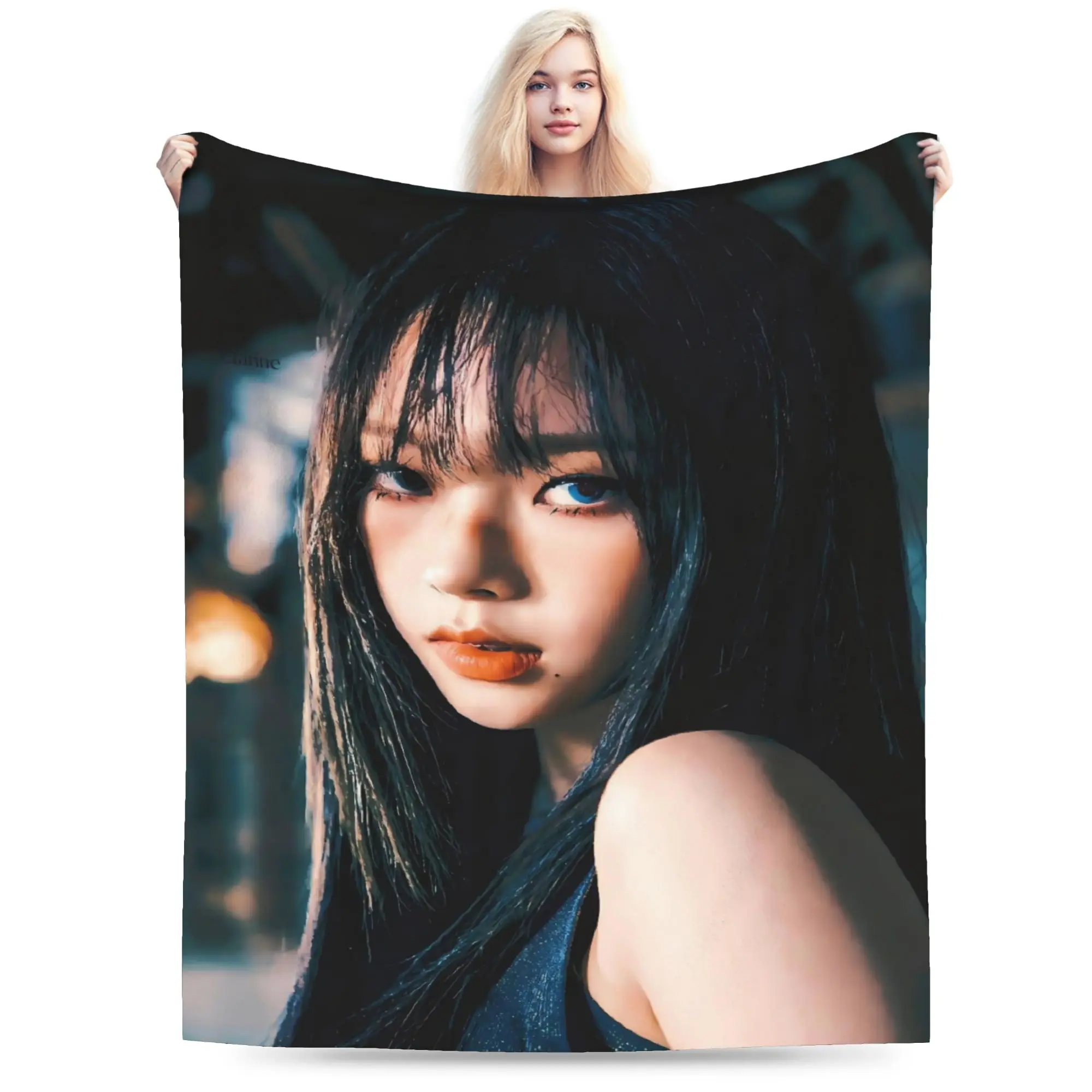 A-Aespas Warm Blanket Music Band Students Plush Throw Blanket Novelty Couch Bed Flannel Bedspread Sofa Bed Cover