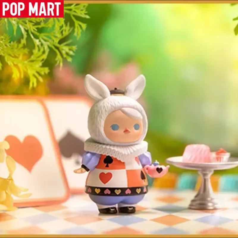 

POP MART PUCKY ANIMAL TEA PARTY Series Blind Box Guess Bag Toys Doll Action Anime Figure Desktop Ornaments Collection Gift