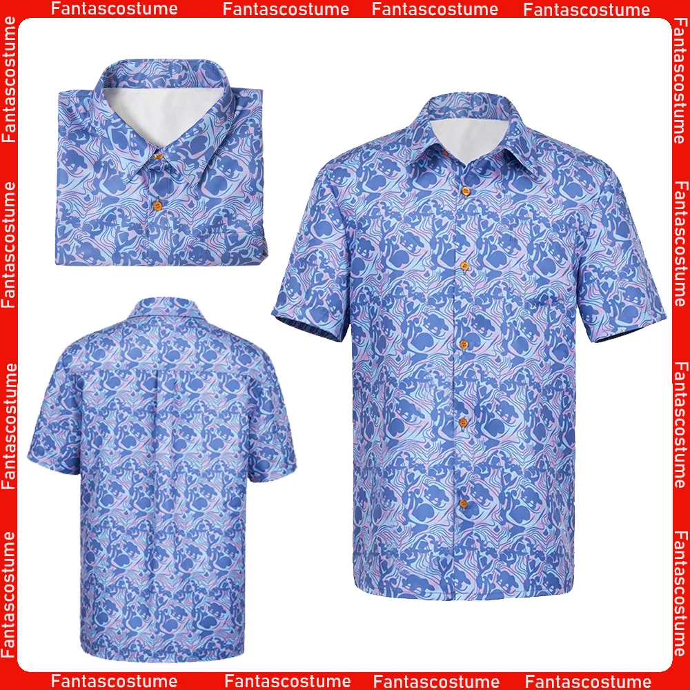 

Стив Косплей Синяя Рубашка Топы Взрослые Мужчины Фильм Рещи Ролевая Игра Маскировка Костюм Мужской Хэллоуин Карнавальная Вечеринка Одежда Костюм