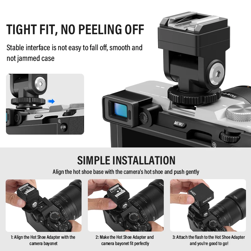 Soonpho новый C-N2 конвертер горячего башмака адаптер для вспышки усилитель крепления бустер Pad для Godox Mini Flash Im20/IM30 совместимый zeniko