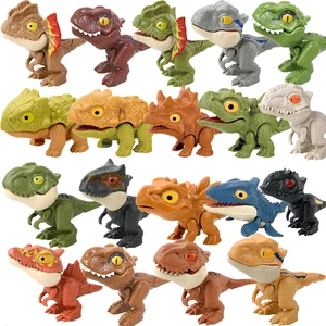 Komplizierter Dinosaurier Finger Tyrannosaurus Modell BICKING Zappeln Mosasaurus Jurassic Dino Toy für Kinder Dino Artikulationen Mobile Mobile 6 Hauptverkäufe Dinosaurierpuppen Jurassic Park - №3