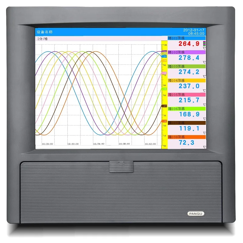 

High Quality Manufacturer KT800 Data Logger Paperless Recorder with 1--48Channels for Pressure Temperature Humidity