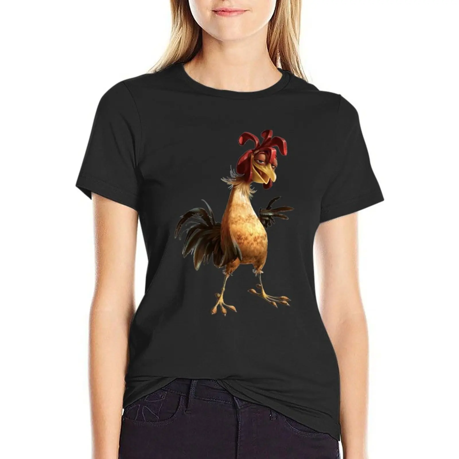 Camiseta de pollo Joe para mujer, ropa de moda coreana para fanáticos del deporte, de secado rápido, de gran tamaño