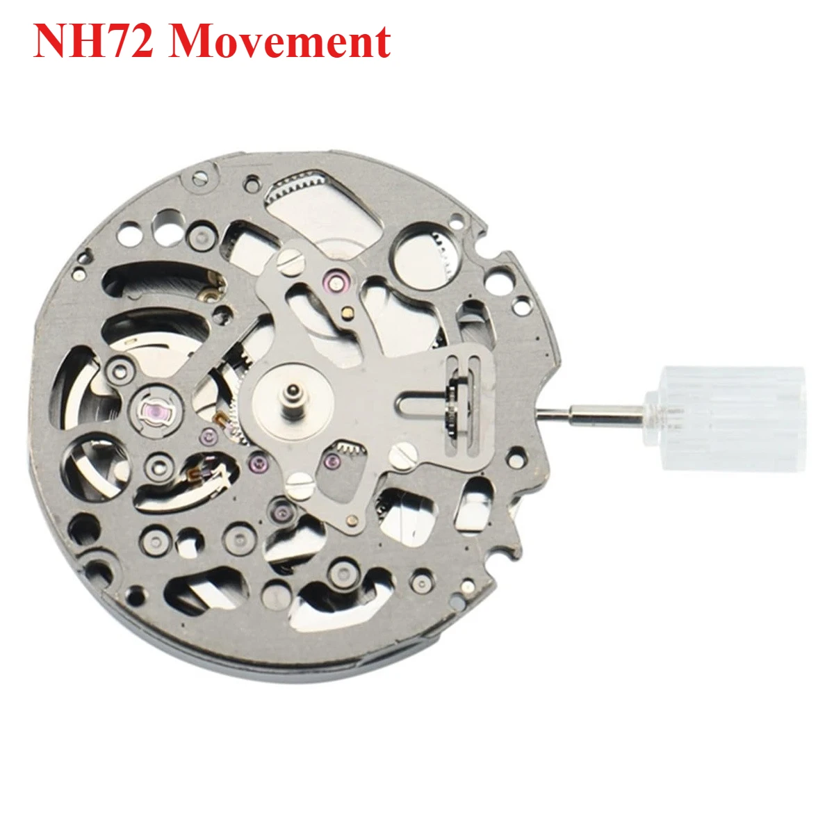 NH72 Mechanical Movement Mod Automatic Mechanism Replacement NH72A High Accuracy 24 Jewels