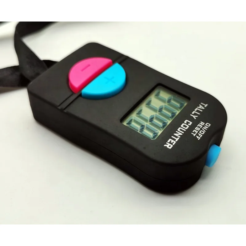 Digital Hand Tally Counter Electronic Manual Clicker Golf Gym Hand Held Counter