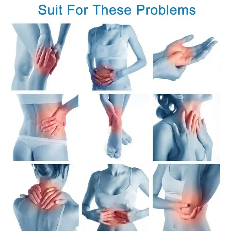 LED Phototherapy Massage Belt Red Light Hot Compress 850nm 660nm Body Shaping Weight Loss And Relaxation Back Pain Relief