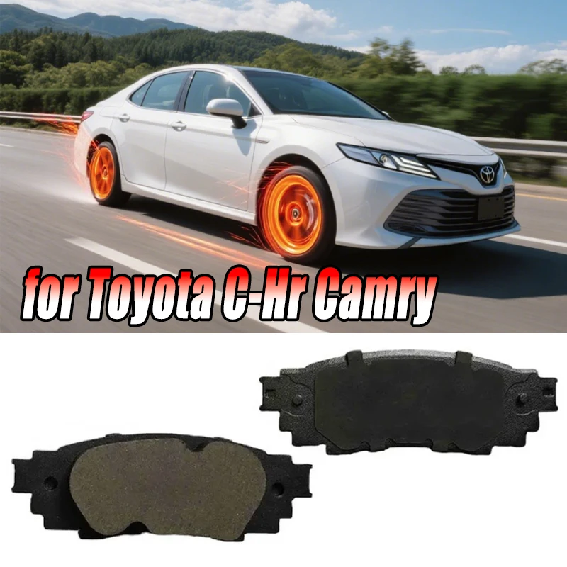 

Автомобильные детали после тормозной колодки для 17-24 Toyota C-Hr Camry Visa, задняя тормозная колодка 0446610010/автозапчасти D1879, авто тормозные колодки