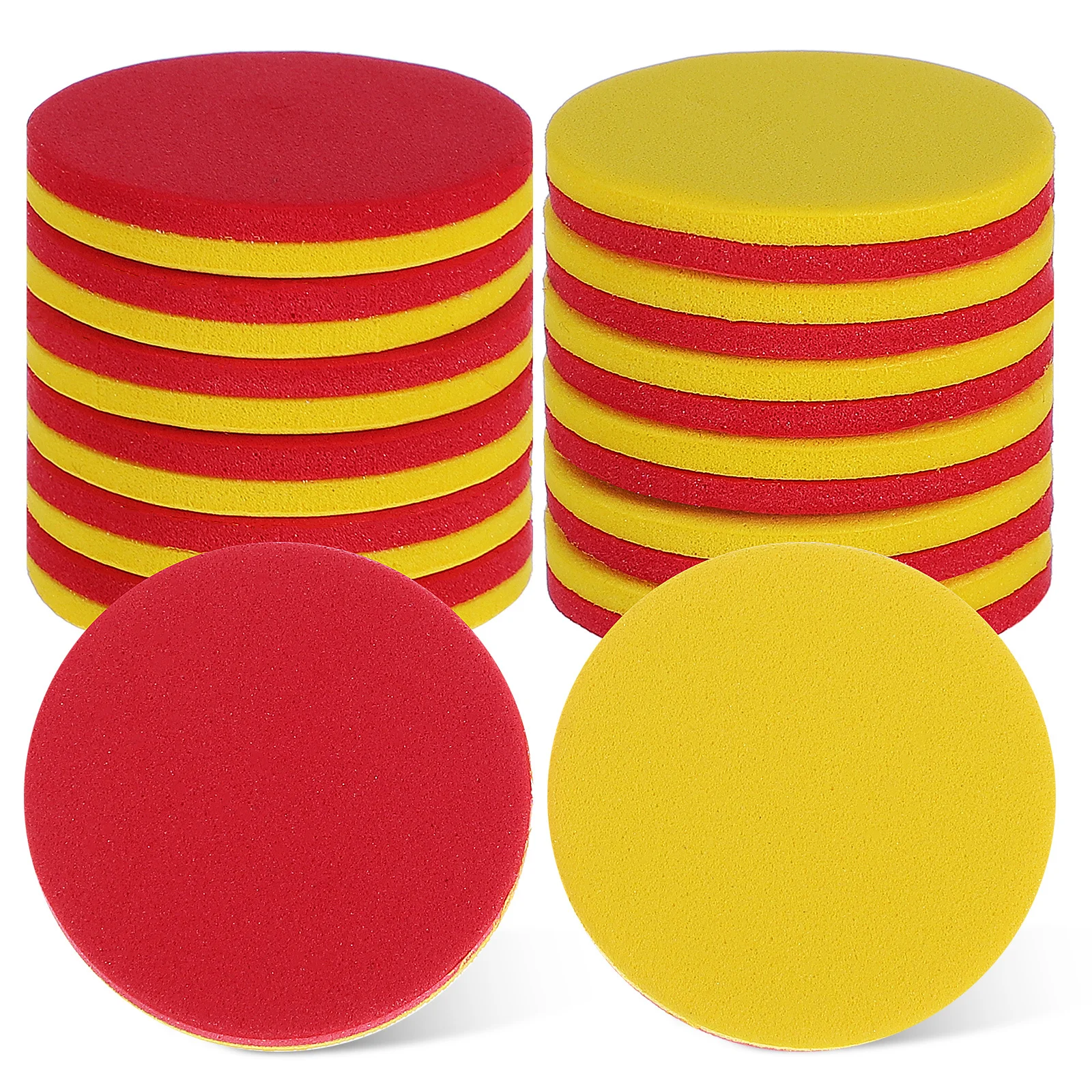 

100Pcs Counting Chips Math Manipulatives Eva Material Exquisite Craftsmanship Numbers Cognitive Tool for Children