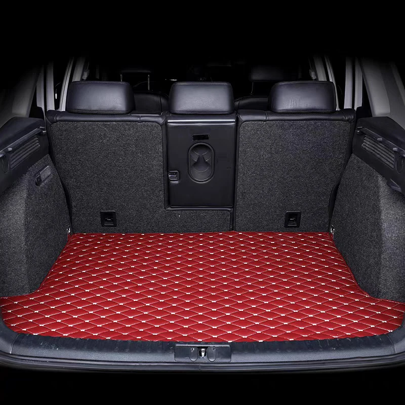

Durable Custom Leather Colorful Car Trunk Boot Mat For Volvo Polestar 4 Year 2024 2025 Auto Carpet Accessories Interior Parts